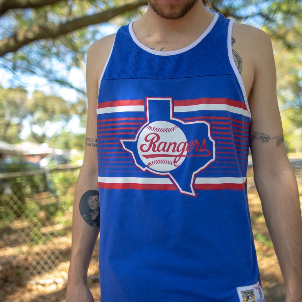 Mitchell & Ness Texas Rangers Jersey